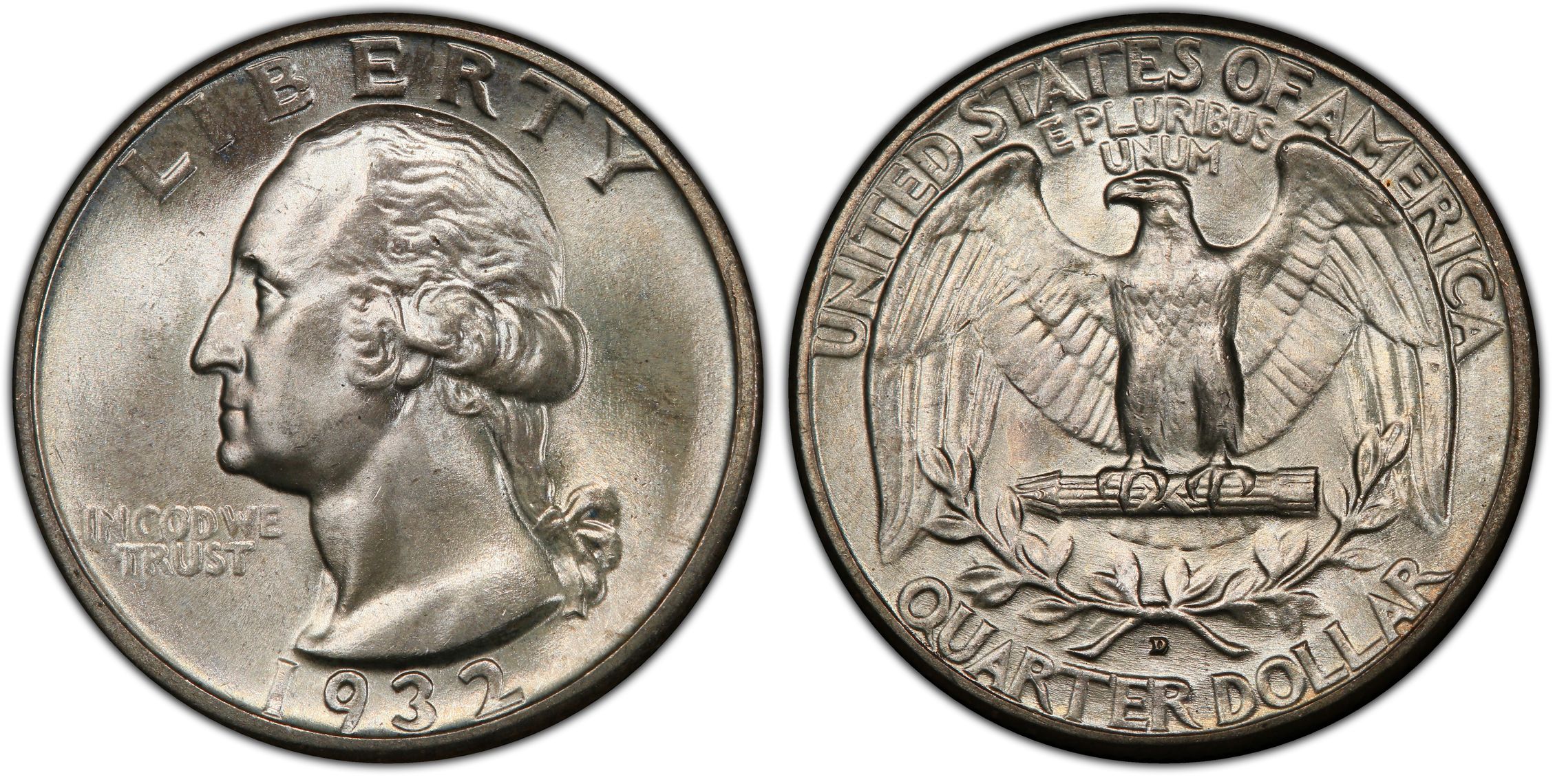1950-D/S Overmintmark Quarter - Rare error variety worth $29,375